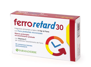 FERRO RETARD 30 COMPRESSE - farmagiri