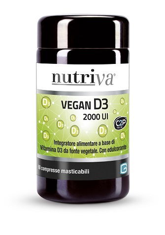 NUTRIVA VEGAN D3 60 COMPRESSE 2000 UI - farmagiri