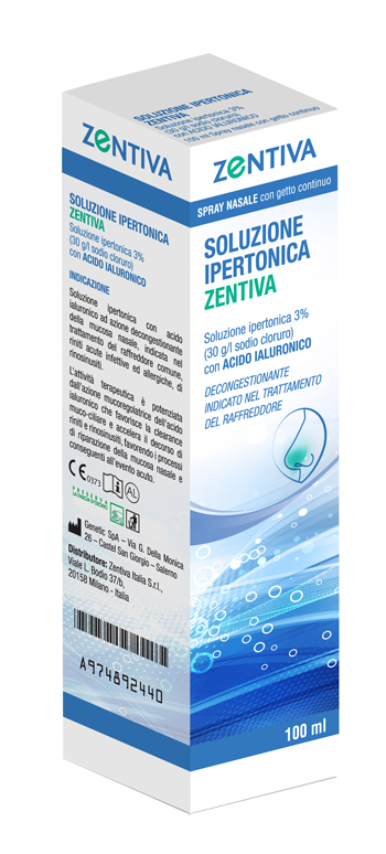 SOLUZIONE IPERTONICA ZENTIVA SPRAY NASALE 100 ML - farmagiri