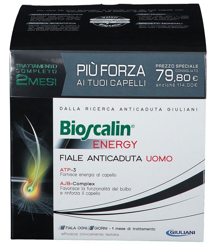 BIOSCALIN ENERGY FIALE DOPPIA TAGLIO PREZZO - farmagiri