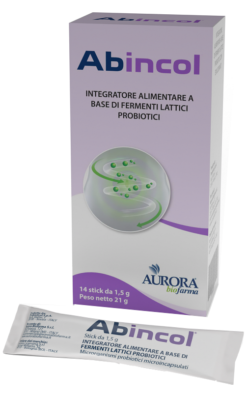 ABINCOL 14 STICK OROSOLUBILI - farmagiri