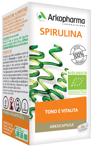 ARKO CAPSULE SPIRULINA BIO 45 CAPSULE - farmagiri
