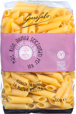 GAROFALO PENNE RIGATE SENZA GLUTINE 400 G - farmagiri
