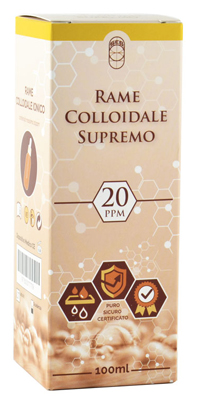 RAME COLLOIDALE SUPREMO 20PPM 100 ML - farmagiri