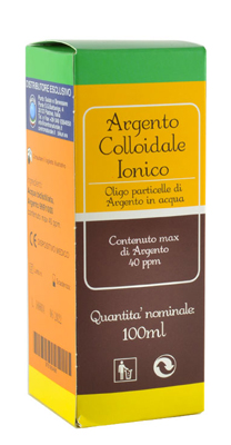 ARGENTO COLLOIDALE IONICO 40PPM CERTIFICATO SPRAY CON CONTAGOCCE 100 ML - farmagiri