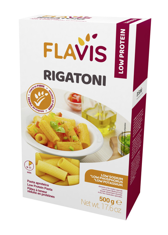 FLAVIS RIGATONI APROTEICI 500 G - farmagiri