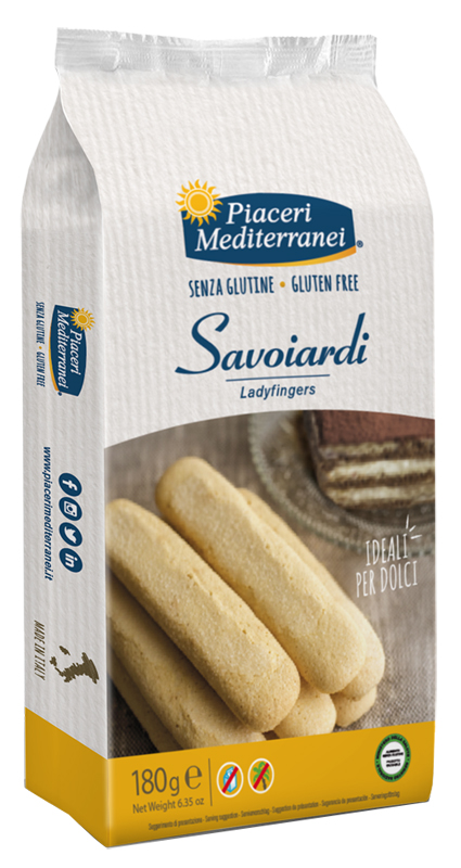 PIACERI MEDITERRANEI SAVOIARDI 180 G - farmagiri