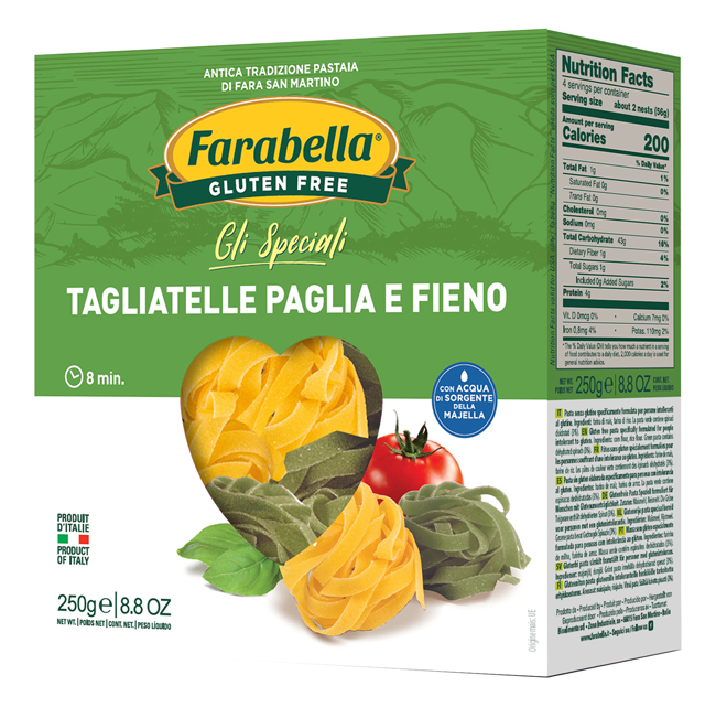 FARABELLA TAGLIATELLE PAGLIA FIENO 250 G - farmagiri