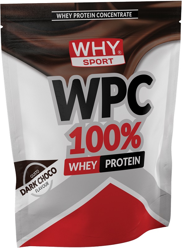 WHYSPORT WPC 100% WHEY DARK CHOCO 1 KG - farmagiri