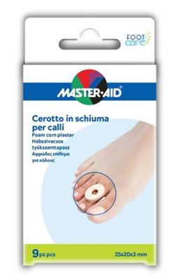 CEROTTO CALLI MASTER-AID FOOTCARE IN SCHIUMA PU 3 MM 9 PEZZI B9 - farmagiri