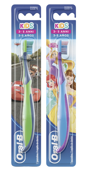 ORALB KIDS SPAZZOLINO MANUALE CARS&PRINCESS 3-5 ANNI - farmagiri