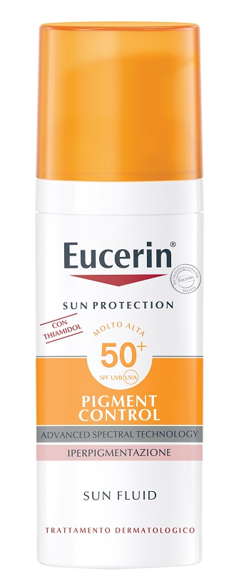 EUCERIN SUN PROTECTION SPF 50+ PIGMENT CONTROL SUN FLUID 50 ML - farmagiri
