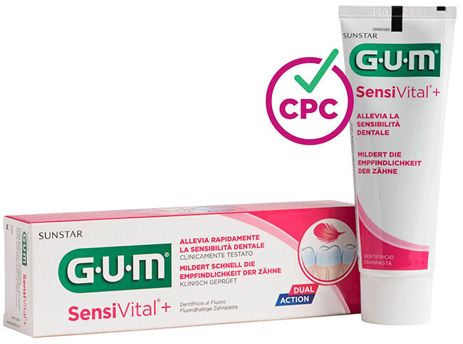 GUM SENSIVITAL + DENTIFRICIO 75 ML - farmagiri