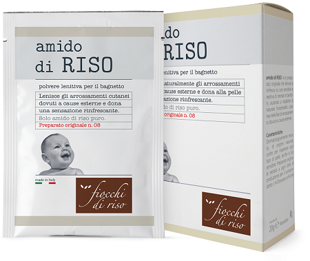 FIOCCHI DI RISO AMIDO DI RISO POLVERE LENITIVO 100 G - farmagiri