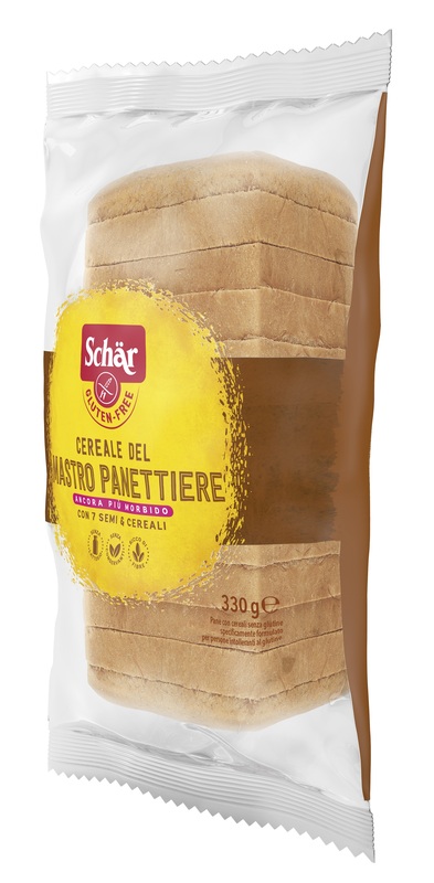 SCHAR CEREALE DEL MASTRO PANETTIERE PANE CON CEREALI SENZA LATTOSIO 330 G - farmagiri