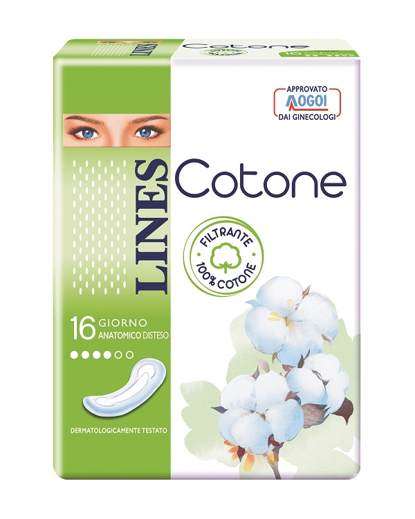 LINES COTONE NON ULTRA ANATOMICI DISTESI 16 PEZZI - farmagiri