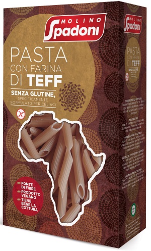 MOLINO SPADONI PASTA AL TEFF PENNE 400 G - farmagiri