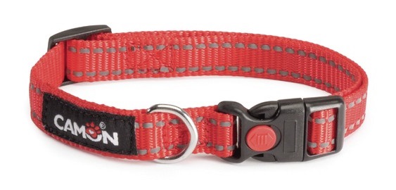 COLLARE LOWTENSION REFLEX ROSSO 25 MM X 42/68 CM - farmagiri
