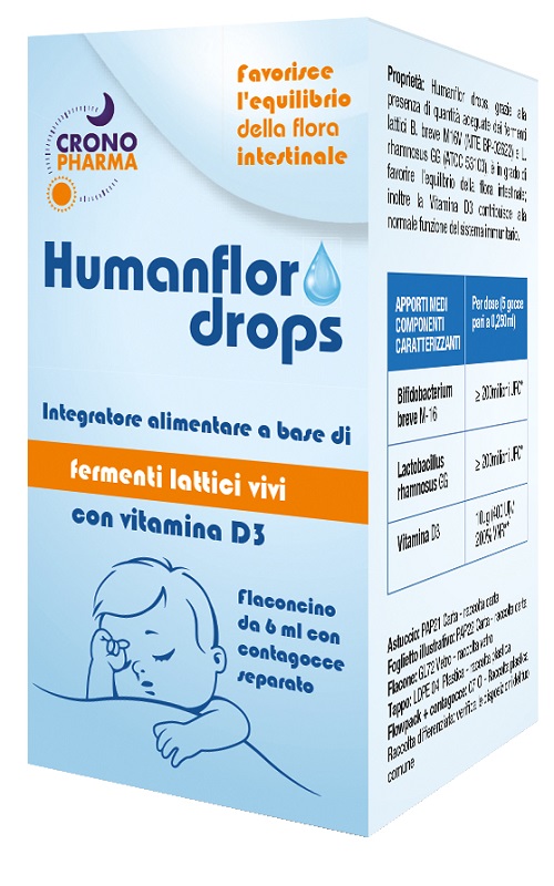 HUMANFLOR DROPS 6 ML - farmagiri