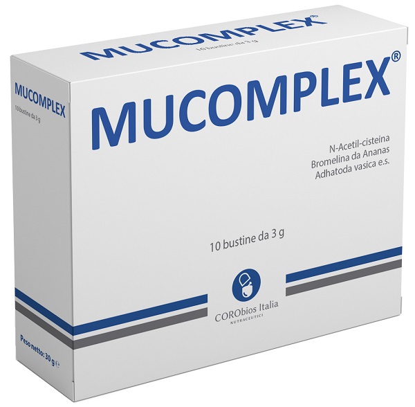 MUCOMPLEX 10 BUSTINE DA 3 G - farmagiri