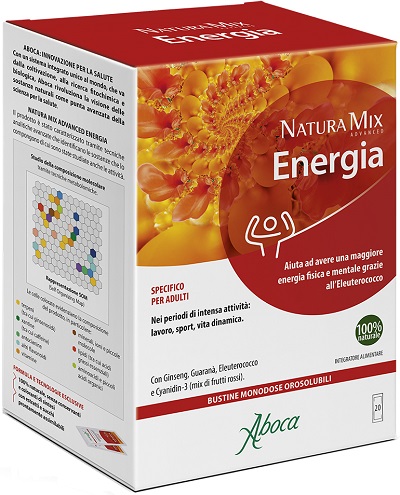 NATURA MIX ADVANCED ENERGIA 20 BUSTINE - farmagiri