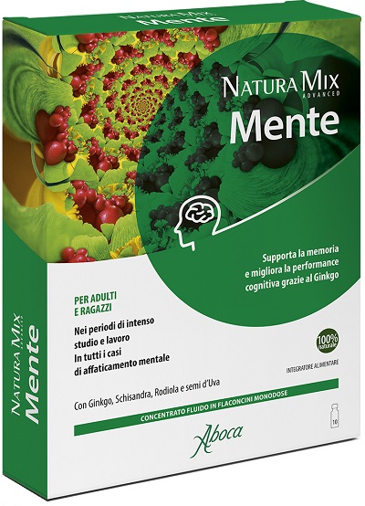 NATURA MIX ADVANCED MENTE 10 FLACONCINI - farmagiri