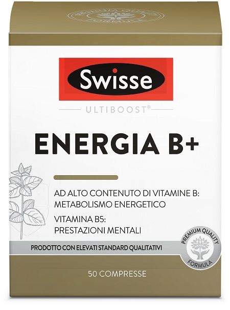 SWISSE ENERGIA B+ 50 COMPRESSE - farmagiri