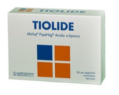 TIOLIDE 20 COMPRESSE DEGLUTIBILI MONOSTRATO FAST SLOW - farmagiri