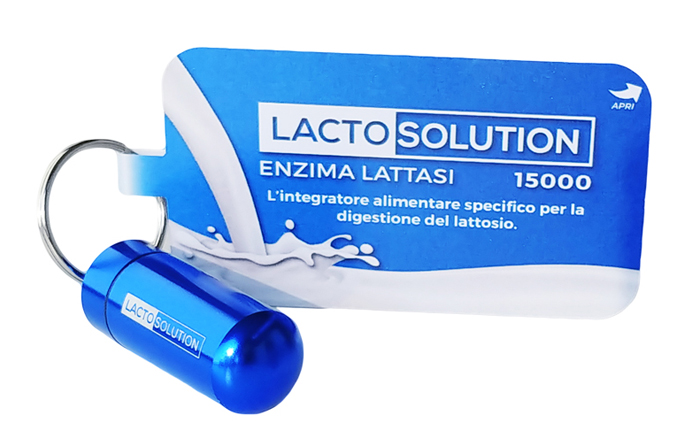 LACTOSOLUTION 15000 15 COMPRESSE CON PORTAPILLOLE - farmagiri