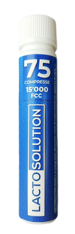 LACTOSOLUTION 15000 75 COMPRESSE - farmagiri