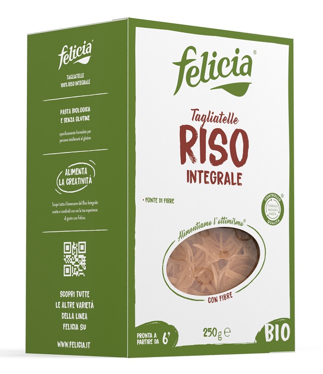 FELICIA TAGLIATELLE RISO INTEGRALE 250 G - farmagiri
