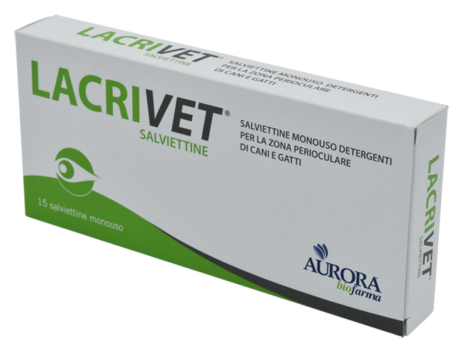 LACRIVET SALVIETTINE 15 PEZZI - farmagiri