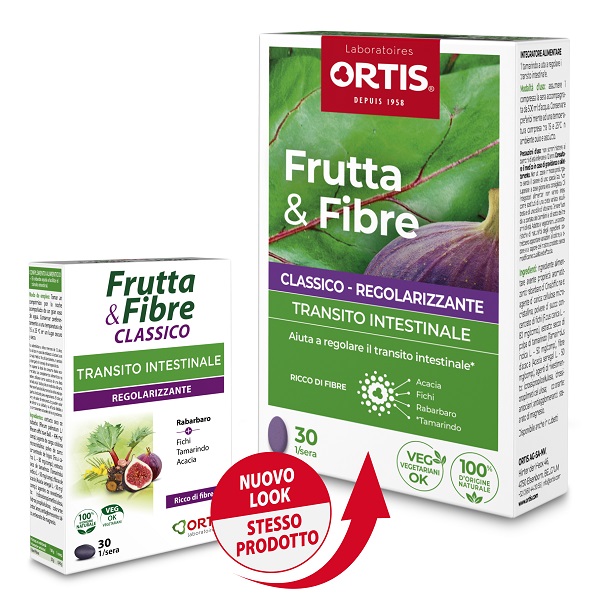 FRUTTA & FIBRE CLASSICO 30 COMPRESSE - farmagiri