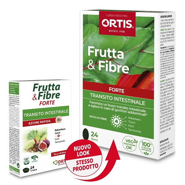 FRUTTA & FIBRE FORTE 24 COMPRESSE - farmagiri