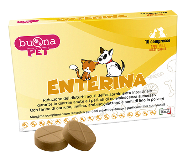 BUONAPET ENTERINA 10 COMPRESSE - farmagiri