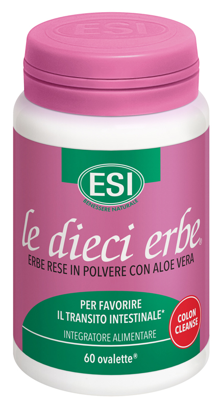 ESI LE DIECI ERBE COLON CLEANSE 60 OVALETTE - farmagiri