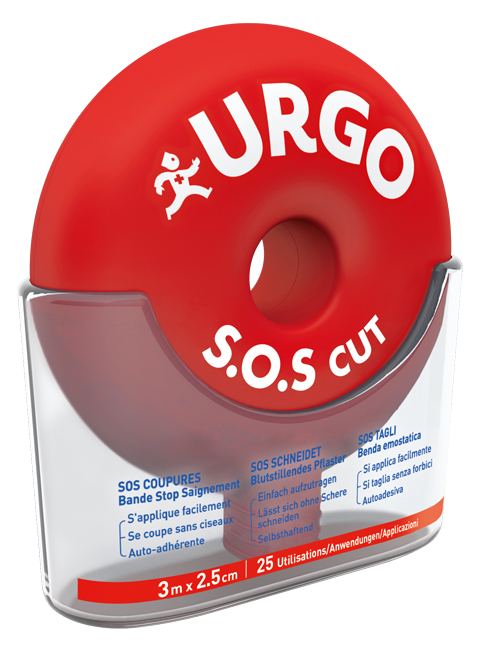 BENDA URGO SOS CUT 3X2,5CM - farmagiri