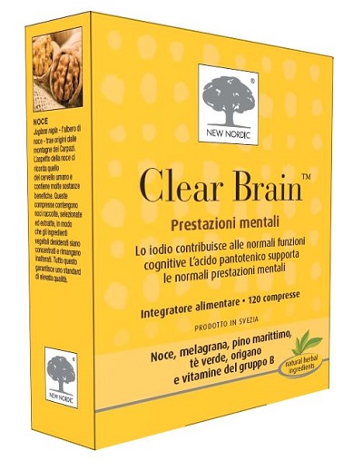 CLEAR BRAIN 120 COMPRESSE - farmagiri