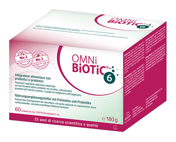 OMNI BIOTIC 6 POLVERE 60 BUSTINE DA 3 G - farmagiri
