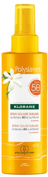 KLORANE SPRAY SOLARE SUBLIME SPF 50 CORPO 200 ML - farmagiri