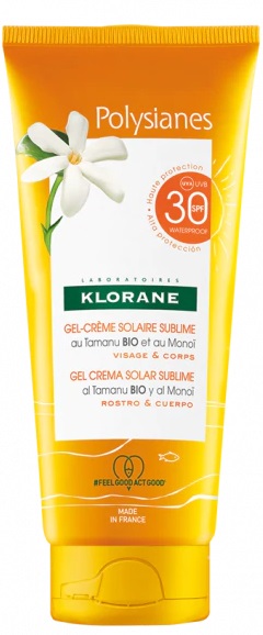 KLORANE GEL-CREMA SOLARE SUBLIME SPF 30 VISO/CORPO 200 ML - farmagiri