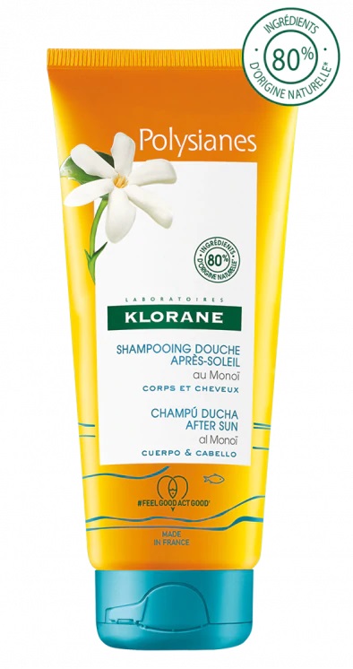 KLORANE SHAMPOO DOCCIA DOPOSOLE CORPO/CAPELLI 200ML - farmagiri