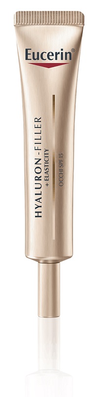 EUCERIN HYALURON-FILLER + ELASTICITY CONTORNO OCCHI SPF 15 15 ML - farmagiri