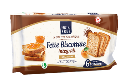 NUTRIFREE FETTE BISCOTTATE INTEGRALI 225 G - farmagiri