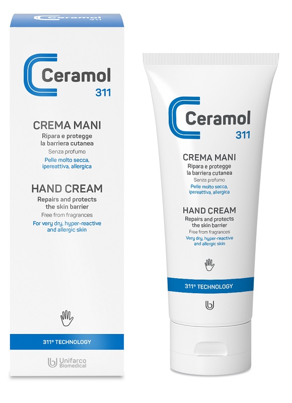 CERAMOL 311 CREMA MANI 100 ML - farmagiri