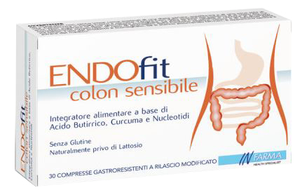 ENDOFIT COLON SENSIBILE 30 COMPRESSE GASTRORESISTENTI A RILASCIO MODIFICATO - farmagiri