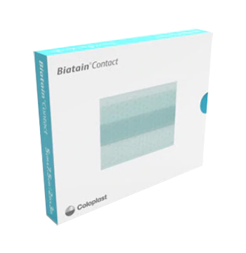 MEDICAZIONE PRIMARIA BIATAIN CONTACT IN SILICONE TRASPARENTE 7,5X10 CM 10 PEZZI - farmagiri