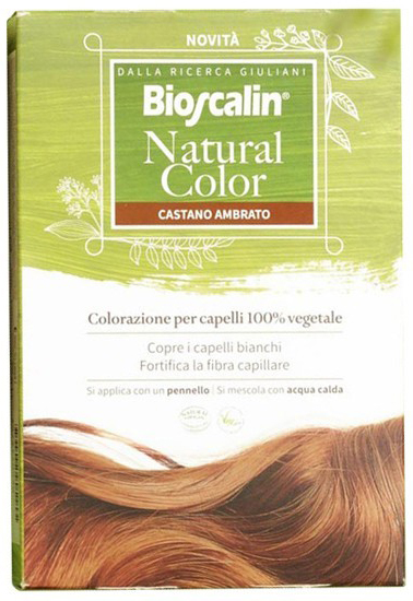 BIOSCALIN NATURAL COLOR CASTANO AMBRATO 70 G - farmagiri