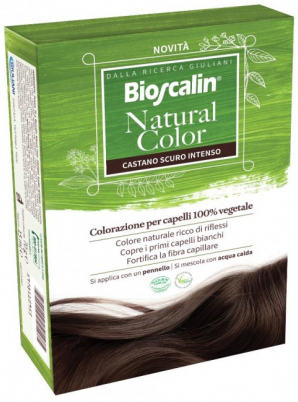 BIOSCALIN NATURAL COLOR CASTANO SCURO INTENSO 70 G - farmagiri