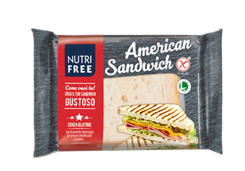 NUTRIFREE AMERICAN SANDWICH 4 PEZZI DA 60 G - farmagiri
